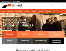 Tablet Screenshot of envisolid.com